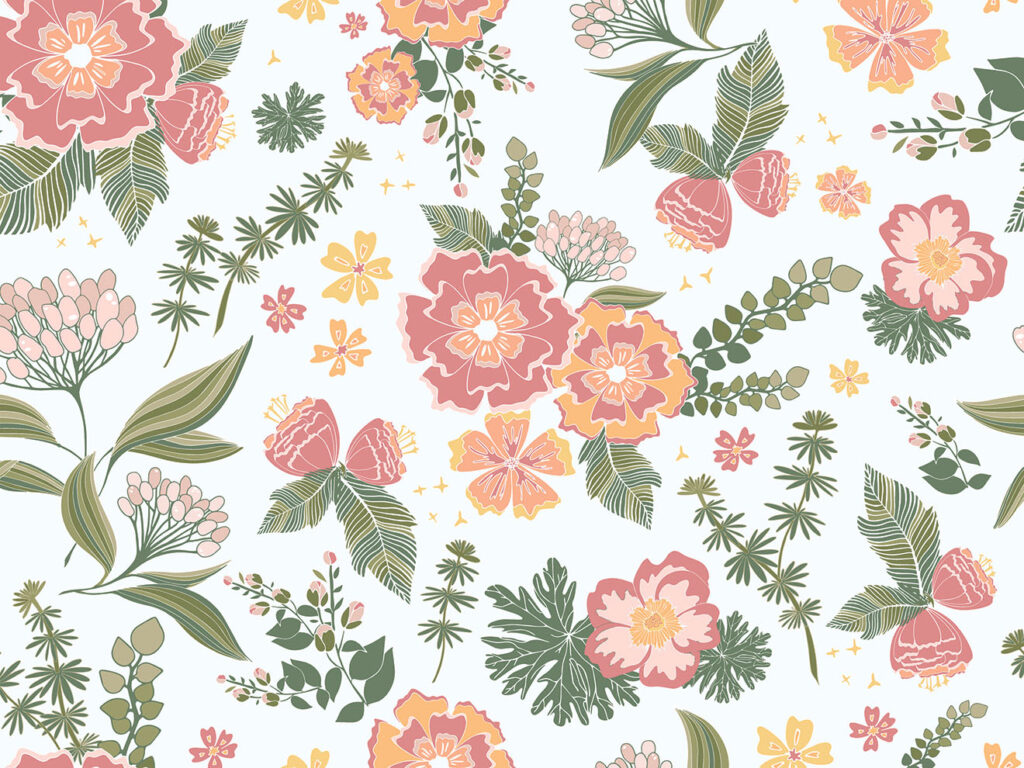 Floral surface pattern 