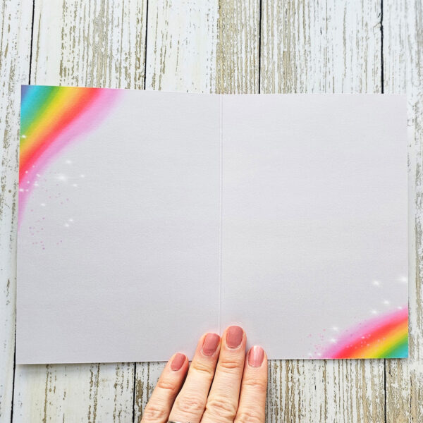 Rainbow Tabby Cat Card - Image 6