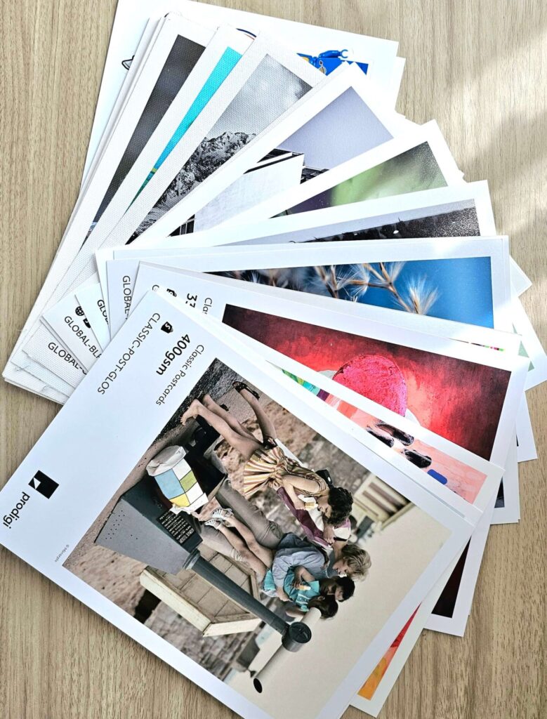 Prodigi print on demand sample pack photo