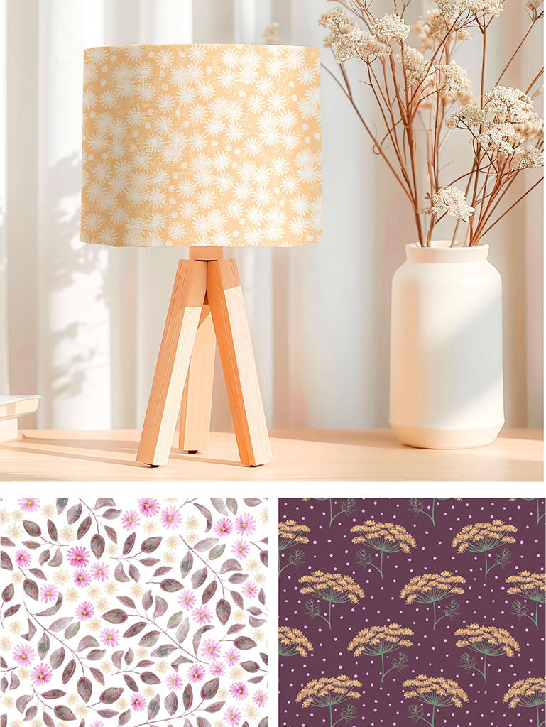 botanical pattern collection